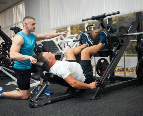 Autoritten naar personal trainer zakelijk