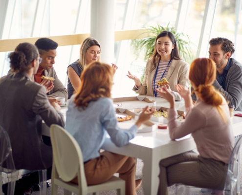 Wanneer is een maaltijd zakelijk