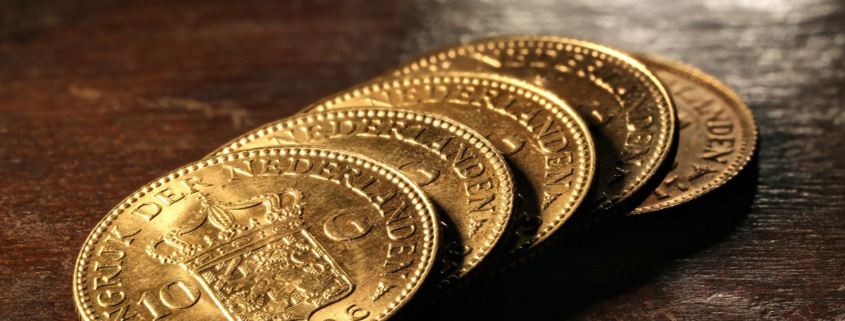Gouden munten en box 3