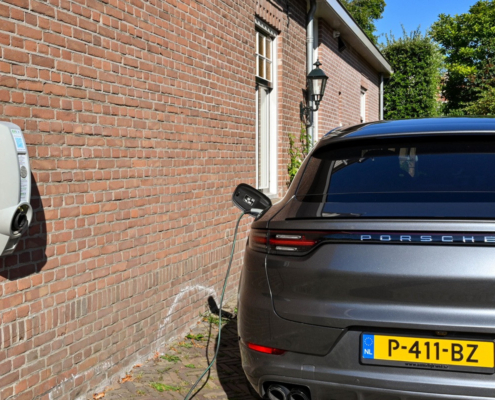 Update laadpaal bij woning werknemer